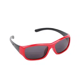 DukieKooky Unisex Kids Rectangle Sunglasses with Polarised and UV Protected Lens-picture-48