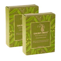Golden Treez Set Of 3 Neem Glycerine Soap- 115 ml Each-37