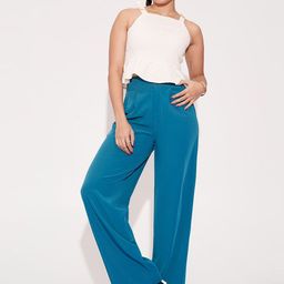 FREAKINS Women Relaxed Straight Leg Loose Fit High-Rise Trousers-picture-13