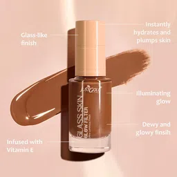 JUSTGOLD Glass Skin Glow Filter Enriched With Vitamin E- 30 ml- Buttery - GS102 image 4