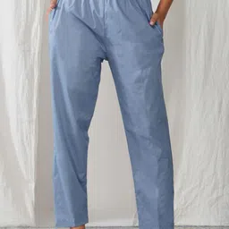 zuri Women Relaxed Straight Leg Trousers-image-39