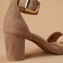 CODE by Lifestyle Open Toe Block Heels image 5
