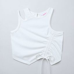 taffykids Girls Round Neck Crop Top-picture-35
