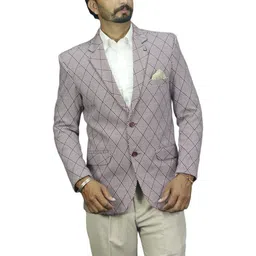 GARGIAN Master Cut Notched Lapel Regular Fit Blazer-picture-3