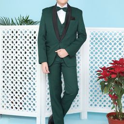 BAESD Infant Boys 4-Pcs Single Breasted Suit-picture-10