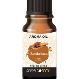 PEEPALCOMM 3Pc Peach-Colored Marble-Printed Electric Aroma Oil Diffuser With Scented Oils image 5