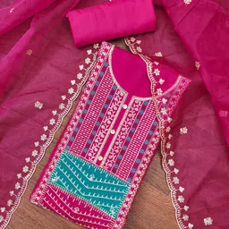 MANVAA Embellished Unstitched Dress Material-image-52