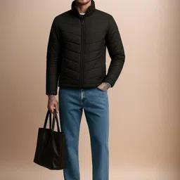 RENUOVO Stand Collar Long Sleeves Puffer Jacket-picture-20
