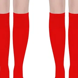 MUKHAKSH Kids Red Socks-picture-46