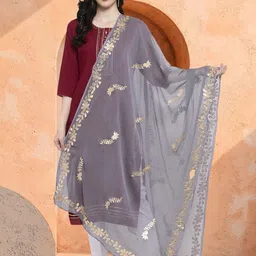 Moda Rapido Embroidered Dupatta with Gotta Patti-picture-54