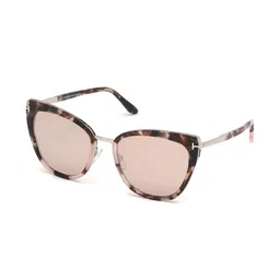 Tom Ford Women Butterfly Sunglasses with UV Protected Lens FT0717 57 55G-picture-3