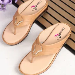 TWINSSHOE Women Textured Open Toe Flats-image-101