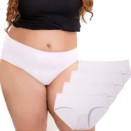 Diving Deep Women Cotton Pack of 4 Hipster Briefs-picture-24
