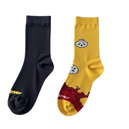 bummer Pack Of 2 Patterned Calf-Length Socks-image-99