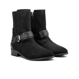 ROSSO BRUNELLO Women Suede Leather Ankle Boots-image-88