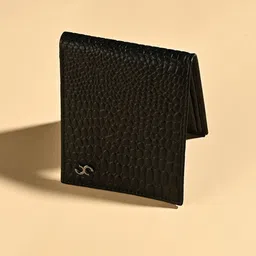 One8 Men Textured Leather Two Fold Wallet-14