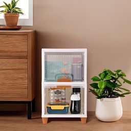 Kuber Industries Transparent 2 Units Reusable Drawer Organiser-41