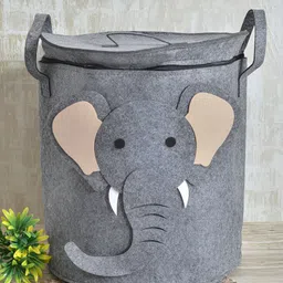 Myntra Elegant Homes Grey Reusable Multi-Utility Organisers-46