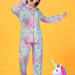Club96 Boys Printed Night suit-picture-8