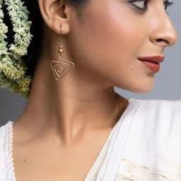 Look and Adorn Contemporary Drop Earrings-image-54