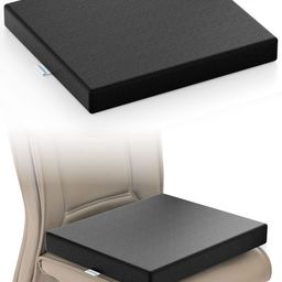 HOSPIKART Black Memory Foam Seat TailboneCushion-31
