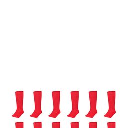 MUKHAKSH Unisex Red Socks-34