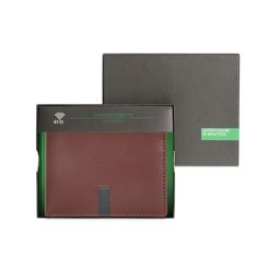 United Colors of Benetton Men Leather Two Fold RFID Protected Wallet-44