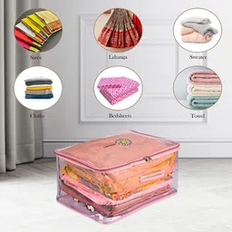 Kuber Industries Pink Set of 1 Regular Multi-Utility Organisers image 4