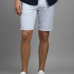Louis Philippe Sport Men Printed Slim Fit Shorts-picture-49