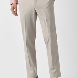 Van Heusen Men Slim Fit Mid-Rise Formal Trousers-picture-12