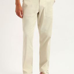 United Colors of Benetton Men Straight Fit Trousers-image-122