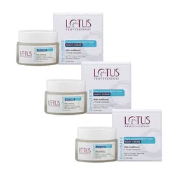Lotus Professional Set Of 3 Dermasage Ceramide Night Cream-50g Each-13