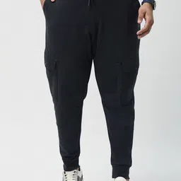 Big Hello - The Plus Life Men Relaxed Joggers Trousers-image-67
