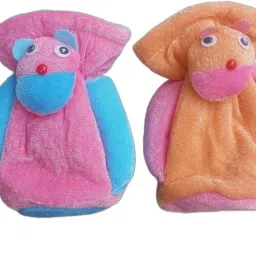 Broad Neck Soft Plush Stretchable Baby Feeding Fancy Bottle Cover 125,120,140ml-image-82