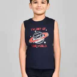 Lux Cozi Boys Printed T-shirt with Shorts-image-95