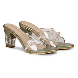 Smart & Sleek Open Toe Block Heels image 4