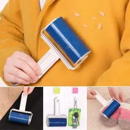 shivarth Lint Roller for Clothes Cleaner Anti-Static Magic Lint Remover Cloth (Pack of 4) Lint Roller image 5