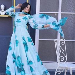 Pretty Partywear Women Gowns-image-34