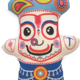 kavim SOFT TOY JAGANNATH , BALDEV ,SUBHDRA JI- 7 inch image 5