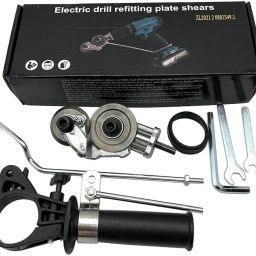 Nibbler Metal Cutter Drill Attachment Electric Drill Refitting Plate Shears Sheet Metal Cutter Drill Attachment, Metal Cutter Metal Cutter Metal Cutter-24