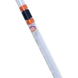 Flute F Sharp Middle Scale Acrylic (Transparent) Bansuri 14 inch Size Fiber Glass Flute-46