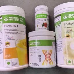 F1 Mango Shake,Protein powder-200g , Afresh-Tulsi ,With Shakmate, MANGO, TULSI Powder-8