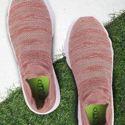 FAUSTO Women Pink Mesh Walking Shoes-picture-19