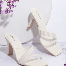 CORSICA Open Toe Block Heels-2
