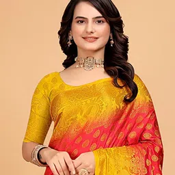 Pionex Woven Design Zari Pure Silk Kanjeevaram Saree-picture-21