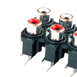 MX 8 Way RCA Female Socket PCB Mounting (MX-1133A)-10
