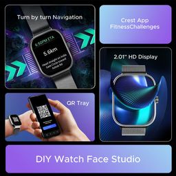 boAt Wave Sigma 3 Bluetooth Calling & Navigation Support HD Display Smartwatch image 2
