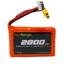Pro-Range INR 18650 P28A 22.2V 2800mAh 6S1P 30A/35A Discharge Li-ion Drone Battery Pack-18