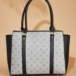 FARGO Printed PU Structured Handheld Bag image 4