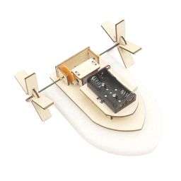 Paddle Wheeler Boat STEM Kit DIY Wooden Paddle Wheeler Boat Educational Toy Science Experiment Kit For Project Build Innovative Thinking in Child - RS6326Paddle Wheeler Boat STEM Kit DIY Wooden Paddle Wheeler Boat Educational Toy Science Experiment Kit For Project Build Innovative Thinking in Child - RS6326 image 1